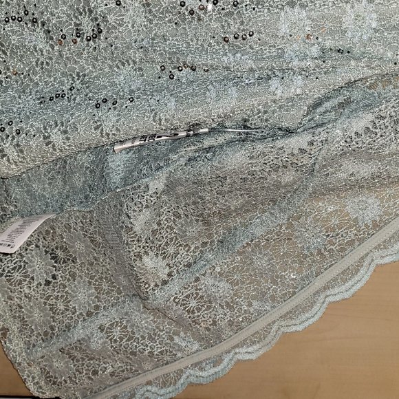 2 piece, mint green, Mother of the Bride Dress - Picture 8 of 9